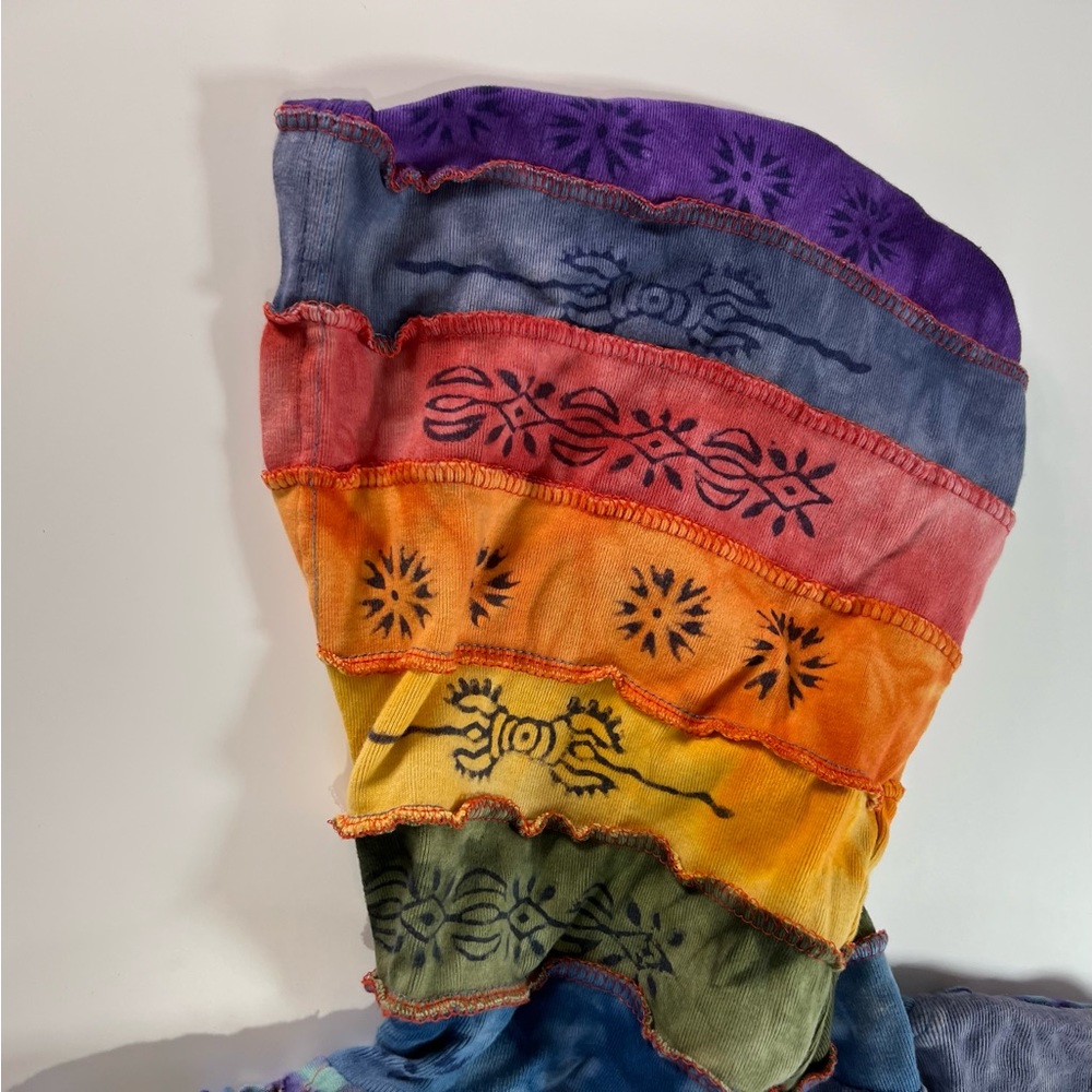 Rising International Cotton Patchwork Razor Cut H… - image 8